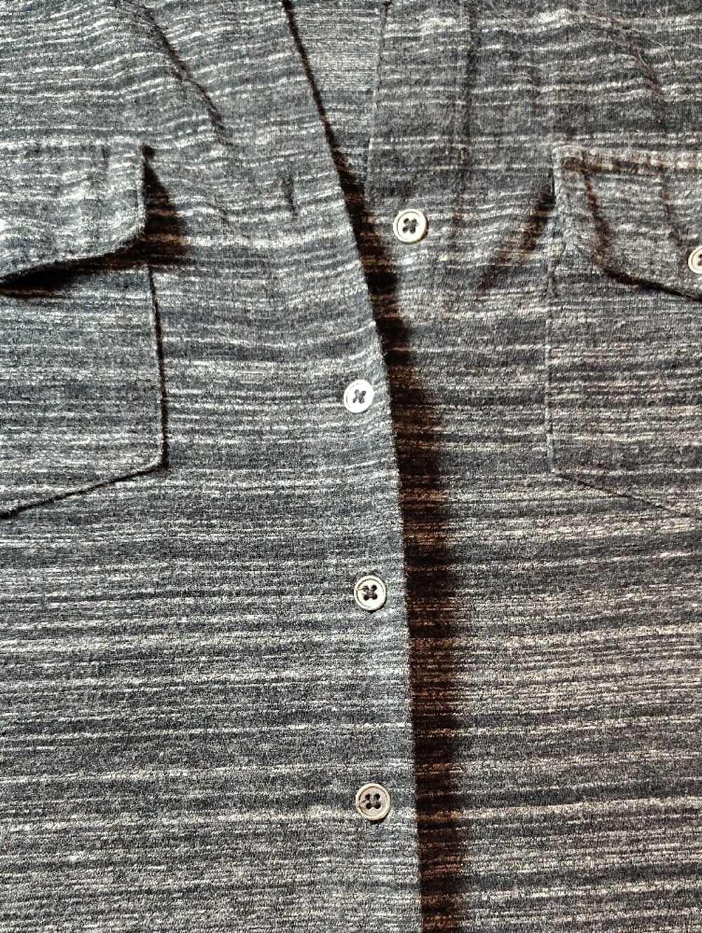 SONOMA Women's Black Striped Button-Front Sweater - Picture 4 of 6